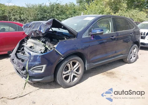 2016 Ford Edge Titanium из США, поврежденный, VIN 2FMPK4K92GBC52297